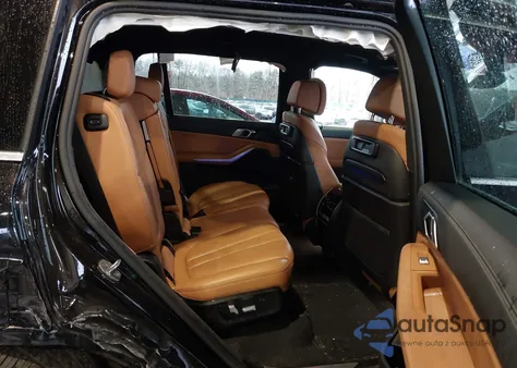 2022 BMW X7 xDrive40I из США, поврежденный, VIN 5UXCW2C06N9M41331